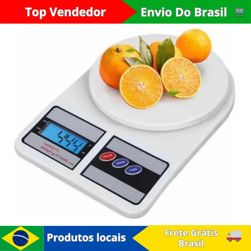 Balança Digital de Cozinha Alta Precisão 10kg