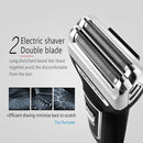 Barbeador elétrico, aparador de barba, barbeador masculino, barbeador elétrico recarregável, aparador de pelos do nariz